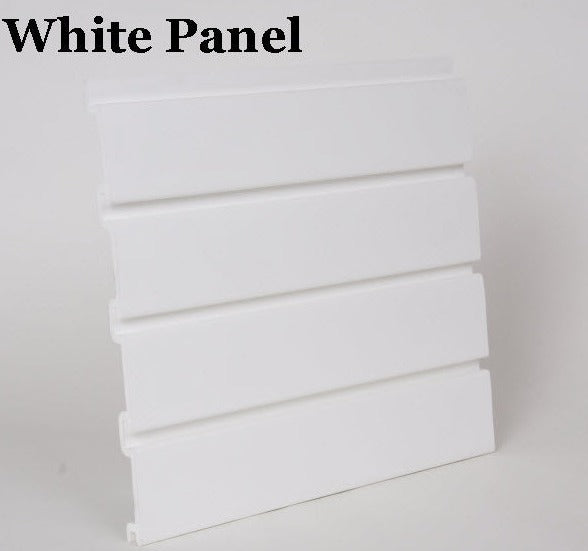SlatWall Panels (Box of 5 - 80"W x 12"H Each)