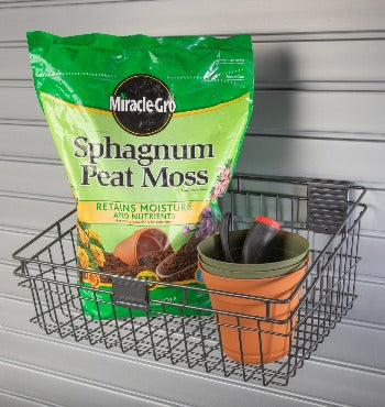 12" x 18" Wire Basket SlatWall Accessory