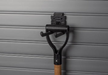 4" Double Hook w/ Lock SlatWall Accessory