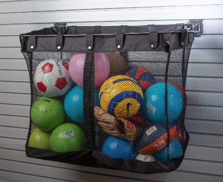 34" x 26" Large Mesh Storage Basket SlatWall Accessory
