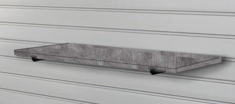 12" x 48" Slatwall Shelf