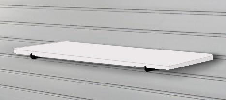 12" x 48" Slatwall Shelf